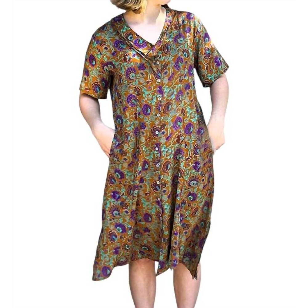 NEW LITTLE JOURNEYS CHICAGO carissa dress in thistle gold